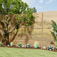 Wood Garden Privacy Fence Outdoor Screen Panel