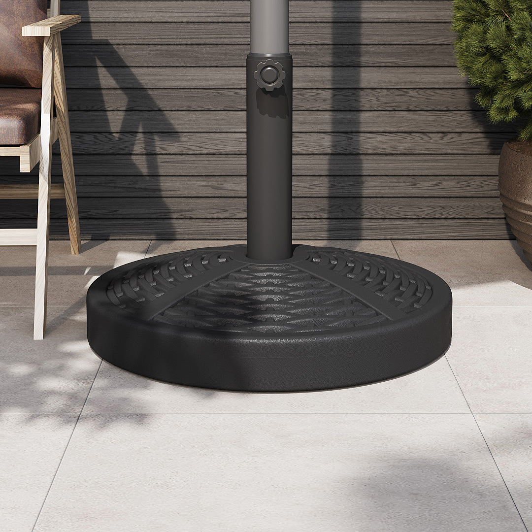 Heavy-Duty Outdoor Parasol Umbrella Stand with Non-Slip Support