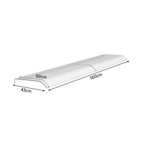 200cm Arc Window Doorway Awning Canopy – Full Dimensions and Setup Information