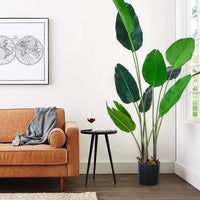 180cm Height Artificial Banana Tree Faux Plant Realistic Indoor Home Office Decor