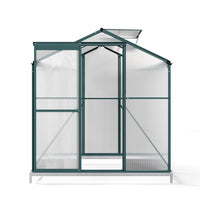 4x6ft Garden Greenhouse with Base – Full Structure Product Image on White Background