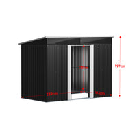 Interior layout dimensions of 9x6ft garden shed – plan your storage with detailed internal measurements