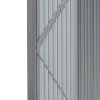 Lockable Door Close-Up of 6x4ft Metal Tool Shed – Secure Entry with Reinforced Panels