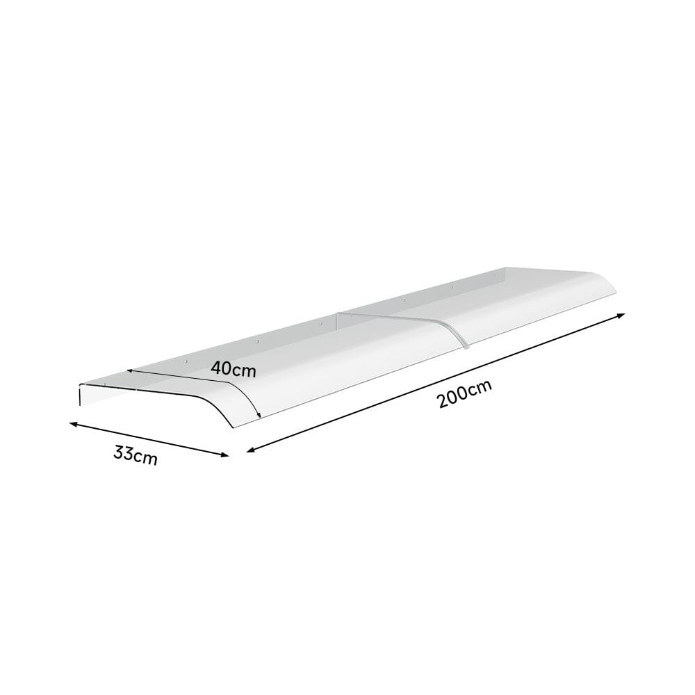 200cm Arc Window Door Awning Dimensions – Comprehensive Size Guide for Proper Installation