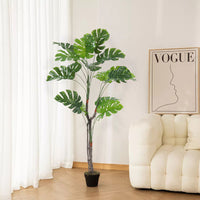 155cm Height Artificial Monstera Plant Indoor Faux Tropical Tree Realistic Decor