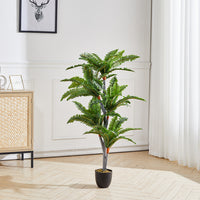 135cm Height Artificial Persian Grass Plant Indoor Faux Green Decorative Tree