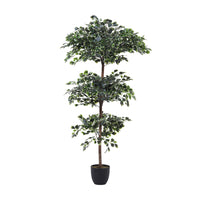 185cm Height Artificial Zamioculcas Plant Indoor Faux Tall House Plant Realistic Decor