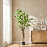 180cm Height Artificial Enkianthus Tree Indoor Faux Tall Plant Realistic Decor