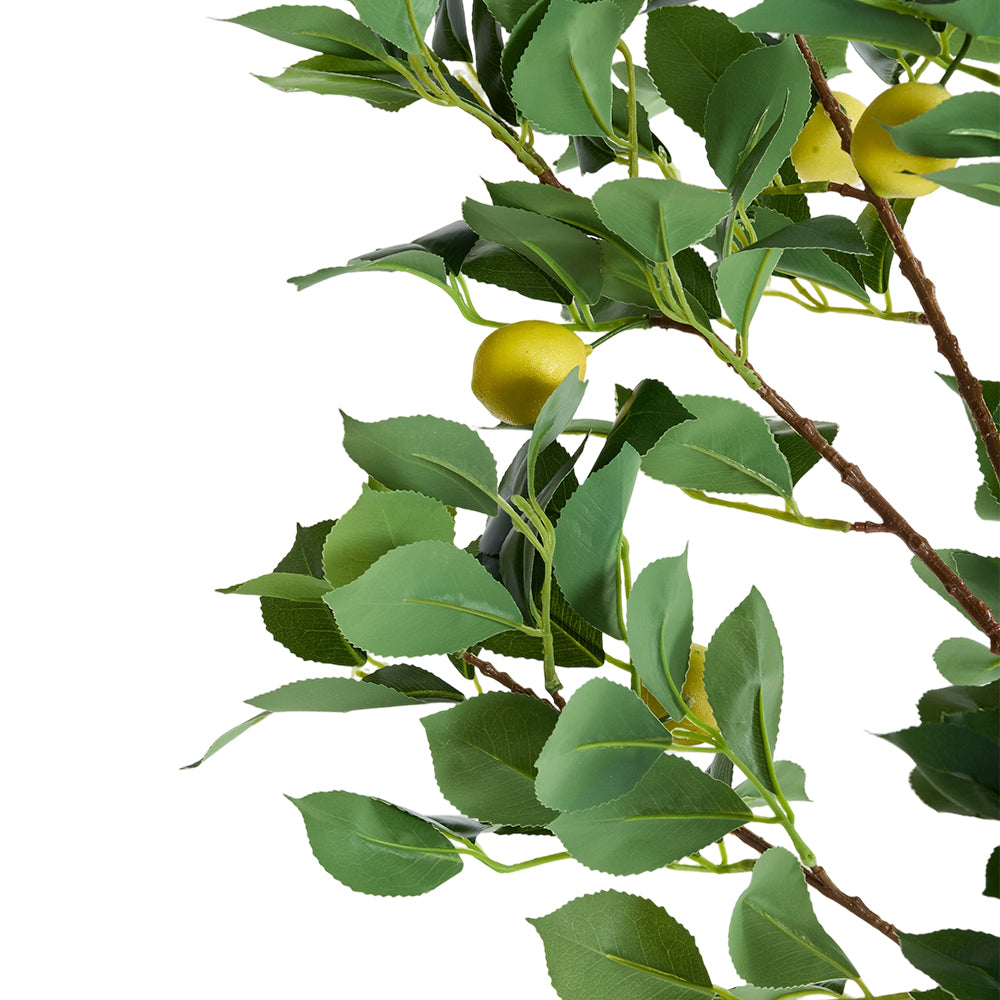 158cm Height Artificial Lemon Tree Indoor Faux Fruit Plant Realistic Home Decor