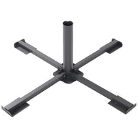 Foldable Parasol Base Heavy Duty Metal Cantilever Parasol Stand