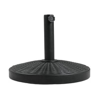 Heavy-Duty Outdoor Parasol Umbrella Stand with Elegant Pattern Design