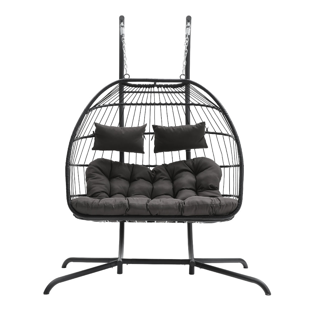 Garden Swing 2-Seater Egg Chair