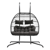 Garden Swing 2-Seater Egg Chair