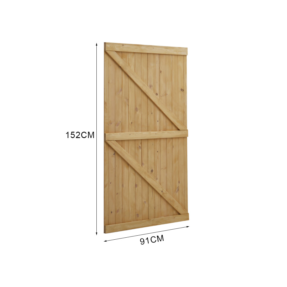 91cm W Wooden Garden Gate Pine Wood Gate with Latch & Hinges