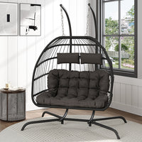 Garden Swing 2-Seater Egg Chair