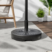 Daisy Pattern Fillable Parasol Base Heavy Duty Parasol Stand