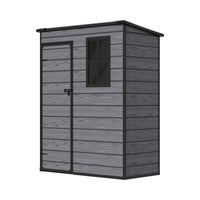 5x3FT Plastic Garden Storage Shed with Lockable Door