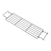 Wire grill rack for charcoal barbecue – removable and easy to clean